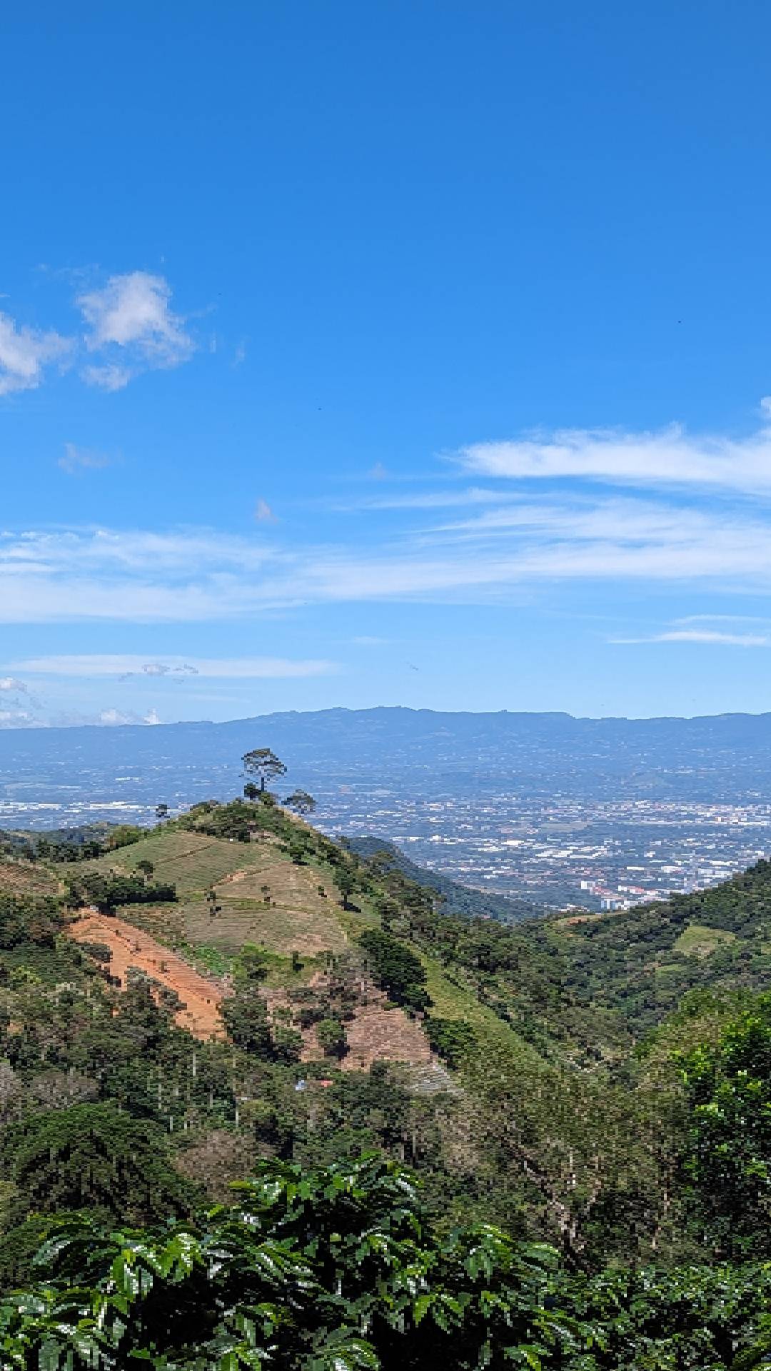 Río en el sendero